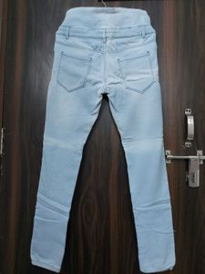 High waist straight jeans (M)