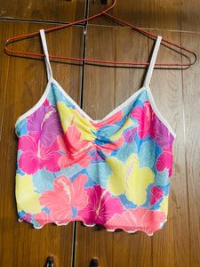 Multicolor Spaghetti Top