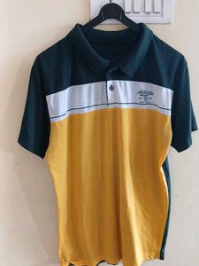 Striped Polo T-Shirt