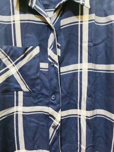 Blue Plaid Flannel