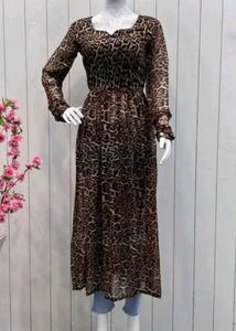 Leopard Print Nyra Kurti