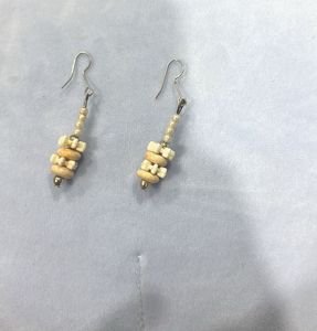 Silver Crescent Earrings
