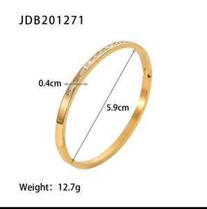 Liyana crystal bracelet (pair) anti tarnish