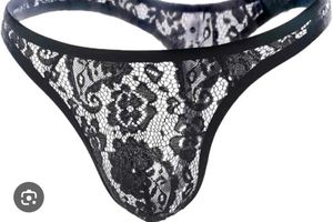 Mens Thong G String Sexy Breathable Underwear