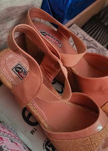Elegant Peach Heels