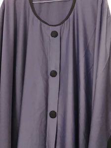 Elegant Purple Kaftan Abaya
