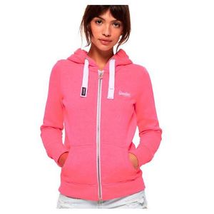 Superdry Pink Orignal Zip-Up Hoodie
