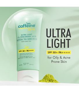 M Caffeine Sunscreen