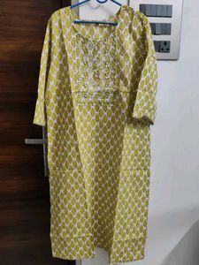 New Lime Green Kurti