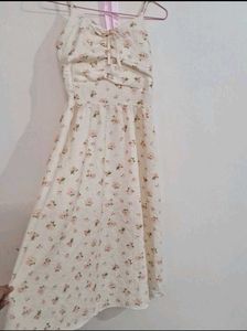 Off White Midi Dress ❤️