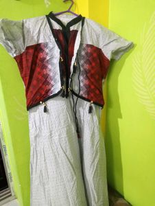 Jacket Style Long Kurti