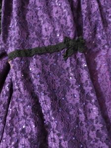 Purple Whimsy Goth Fairy Dress