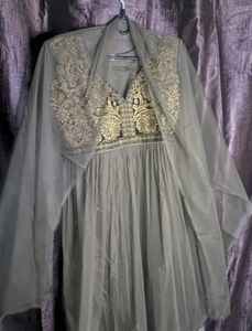 New Brown Anarkali