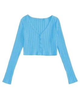 Blue CUTE front Button Style Top 🪷