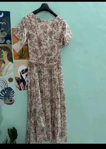 Vintage Inspired Floral Dress( Unused One)