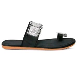 Ethnic Black Flats
