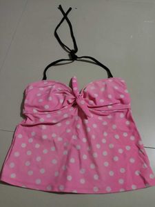 pink halter top