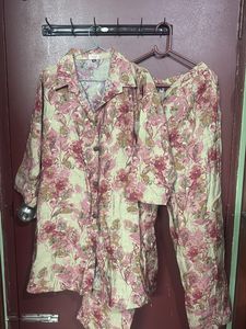 Floral Pajama Set