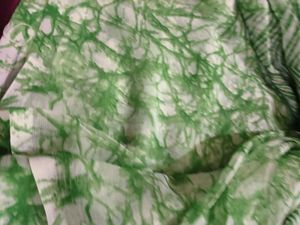 Green Patterned Saree