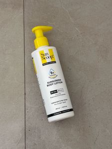 Sunscoop sunscreen, body lotion