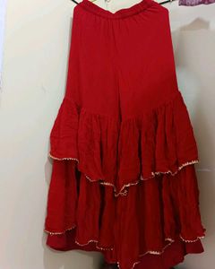 Party Wear Frock Sharara