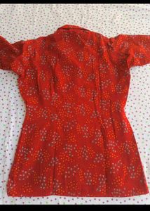 rust rich shirt for women