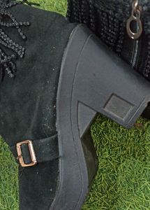 Black boots