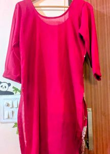 Elegant Pink Kurta