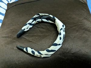 Hairband Retro Style Black 🖤 And White 🤍✨