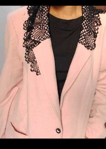 Pinteresty Peach Business Blazer