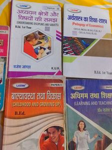 B.Ed. 1st Year Books