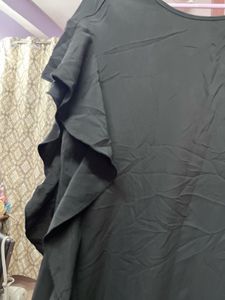 Black Ruffle Dress