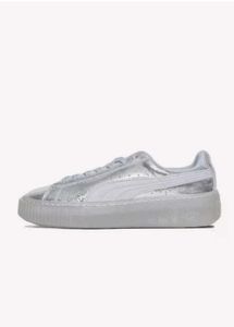 PumaBasket Platform NS Wns Metallic