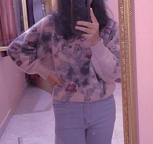Floral Woollen Top