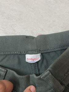 Boys Olive Green Pants
