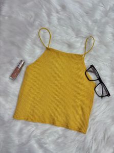 Black- Hearted Yellow Top