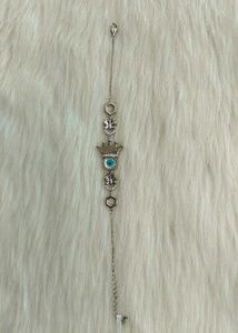 Evil Eye Crown Bracelet Wth Hallmark