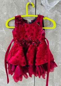 Festive Red Dress