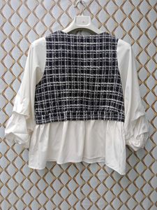 New With Tag Korean Premium Half Pullover