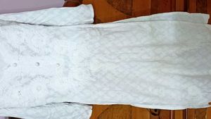 White Lukhnawi Kurta