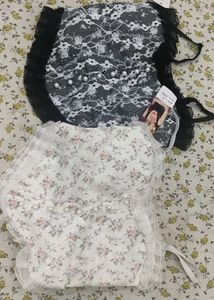 Floral Lace Cami Top (only One White)