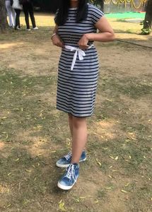 Striped Casual Dress