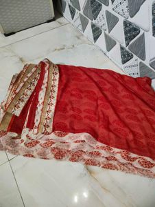 Elegant Purple- yellow and red-cream sarees