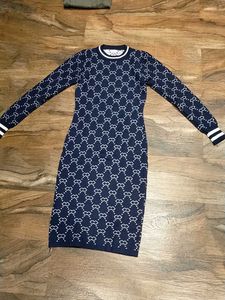 Striped Bodycon Mini Dress