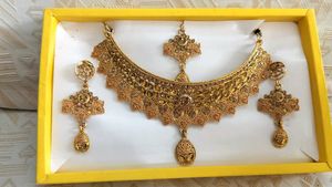 Artificial Golden Jewellery Set For Women