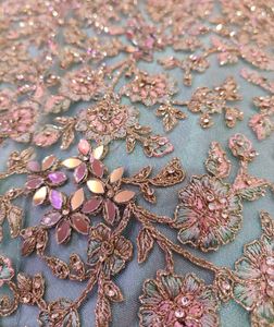 Cyan Pastel Designer Lehenga