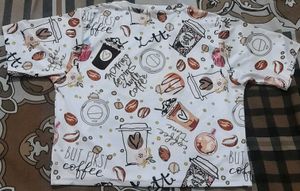 Coffee Print Tee