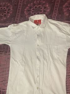 White Button-Down Shirt