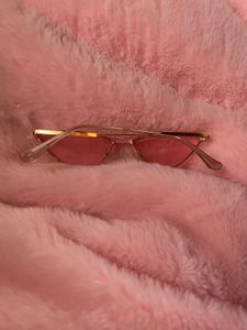 Rose Tinted Retro Sunglasses Unisex
