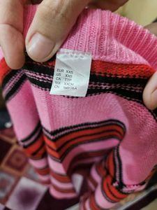 Striped Knit Sweater